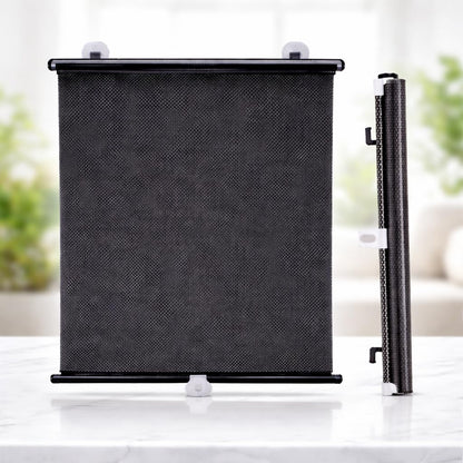 Retractable Suction Cup Window Roller Blind