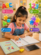 Magic Practice Copybook (4 Book + 10 Refill) (A-127)