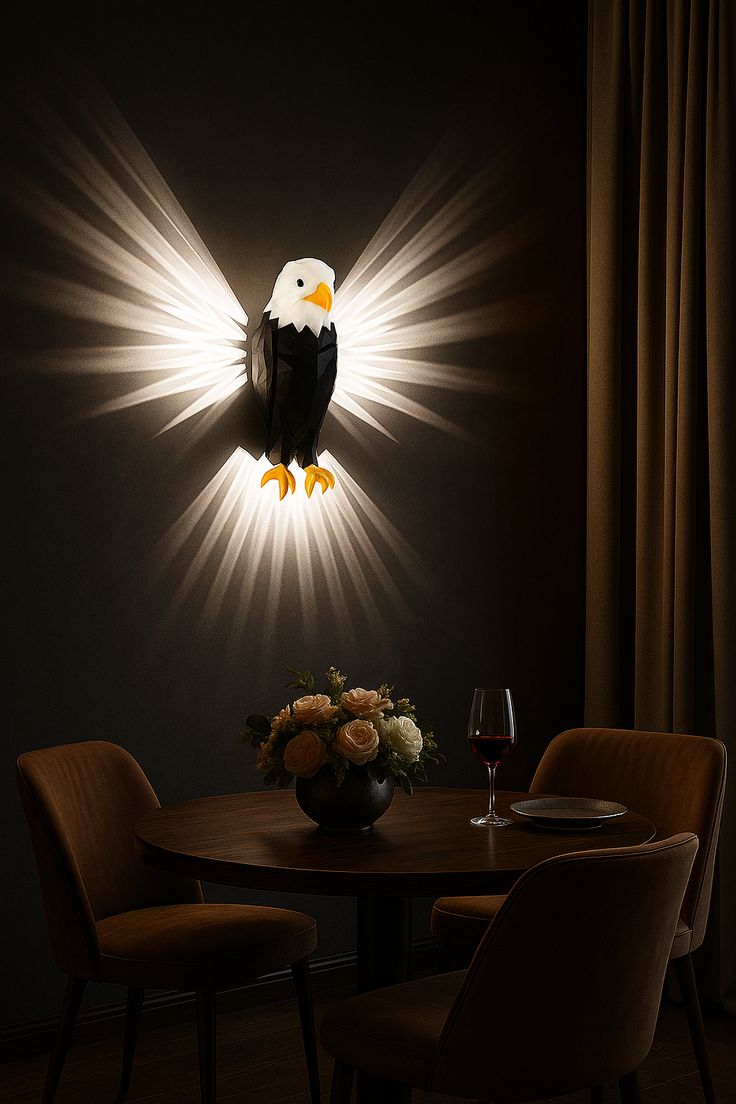 Eagle Wall Decoration Light
